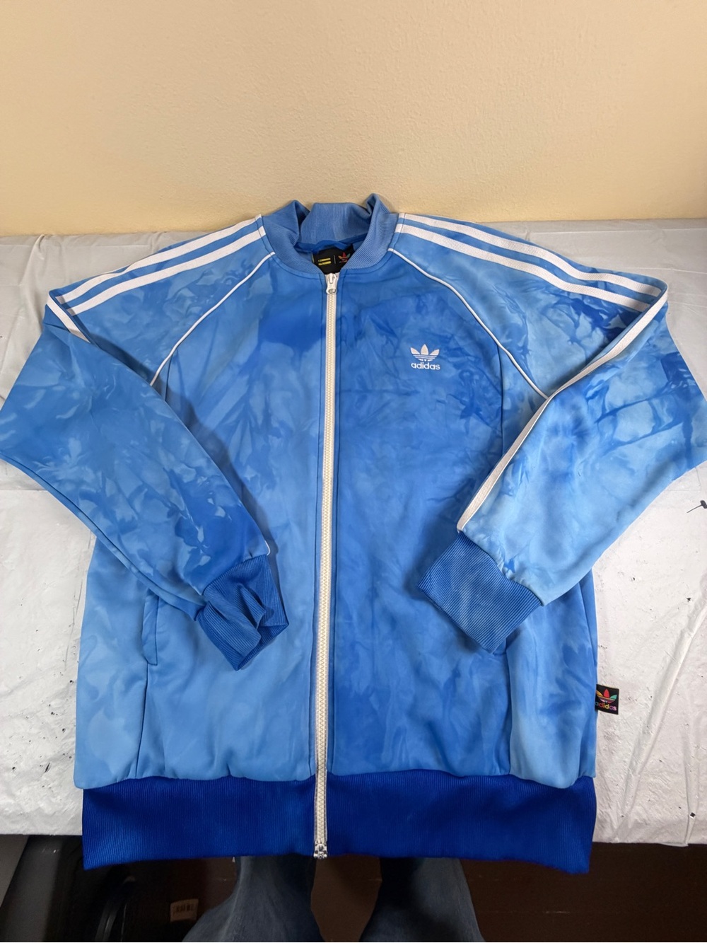Adidas Pharrell Williams Humanrace Hu‎ Holi Blue Track Jacket Size Large